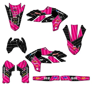2024-2025 YZ 250 F 4 TIEMPOS RACE SERIES Kit Gráficos Rosa Senge Compatible con - Imagen 1 de 10