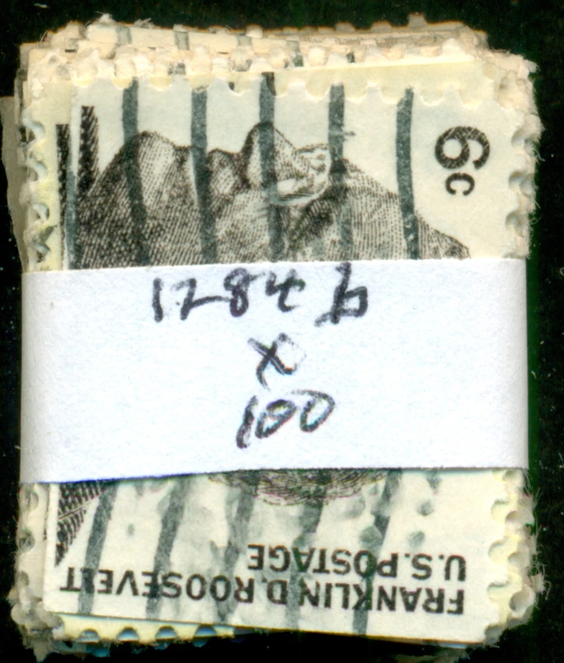SCOTT # 1284b, USED, 100 STAMPS, GREAT PRICE! - Image 1 of 1