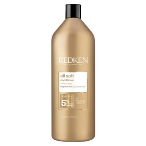Redken All Soft Conditioner - 1000ml | PUMP INCLUDED | AUS SELLER - Picture 1 of 1
