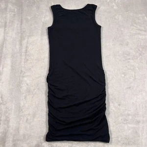 James Perse Dress Womens Size 0 Black Short Length Sleeveless Soft Made In USA - Picture 1 of 6