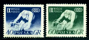 1956 International Peace Bicicletta Corsa,Ciclista,Polonia,Mi.964,MNH - Foto 1 di 2