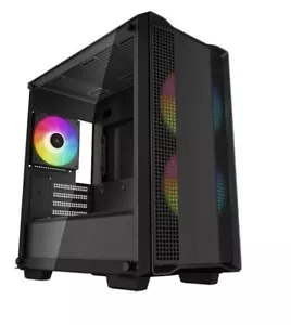 DeepCool CC360 ARGB Mini Tower Case - Black - Picture 1 of 8