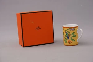 Hermes Paris La Siesta Kaffeebecher Unbenutzt mit Box - Afbeelding 1 van 6