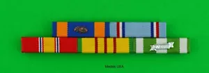 Air Force 5 Bandleiste - Vietnamkrieg Service - Hergestellt in den USA - Luftmedaille - USAF - Bild 1 von 2