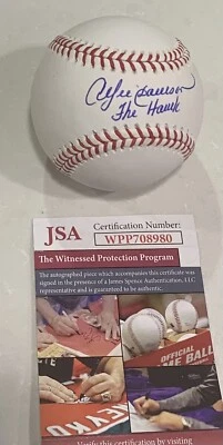 Andre Dawson “The Hawk” Expos Signed Official MLB Baseball! JSA # WPP708980 - Image 1 of 2