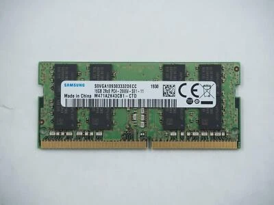 SAMSUNG 16GB PC4-2666V Laptop Ram / SO-DIMM Memory - M471A2K43CB1-CTD - Image 1 of 2