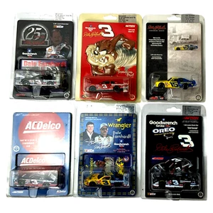 Dale Earnhardt Sr Action 1/64 NASCAR diecast Set of 6 Winston Cup RCR Wrangler + - Picture 1 of 7