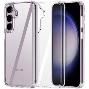 Fusion Shield Tough Snap-on Transparent Case for Samsung Galaxy S24 Plus - Clear - Picture 1 of 12