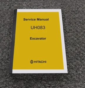 Hitachi UH083 Excavator Factory Original Service Repair Workshop Shop Manual - Picture 1 of 1