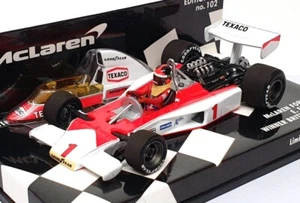 Minichamps 1/43 Scale 530 754301 McLaren Ford M23 1st British GP '75 Fittipaldi - Picture 1 of 5