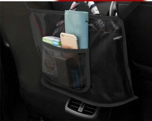 Auto Universal Coche Red Malla Bolsillo Bolso de Mano Soporte Organizador Asiento Almacenamiento Lateral - Imagen 1 de 4