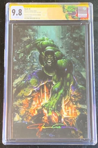 HULK #6 CRAIN VIRGIN CONVENTION VARIANT - CGC 9.8 SS CRAIN INFINITY SIGNATURE - Picture 1 of 4
