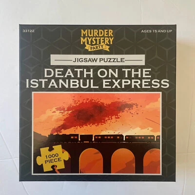 Rompecabezas Death On The Istanbul Express Murder Mystery Party - 1000 piezas Foto 1 de 3