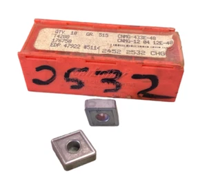 (10 Stück) Carboloy CNMG 433E-48 Grade: 515 Carbide Inserts - Bild 1 von 4