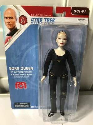 Figuras de ação Mego Star Trek Borg Queen 8" Wave 15 NOVO EM PERFEITO ESTADO - Imagem 1 de 2