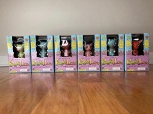 Gus Fink Boogily Heads Series 1 Mystery Comic Included Complete Set Kidrobot NEW - Picture 1 of 7