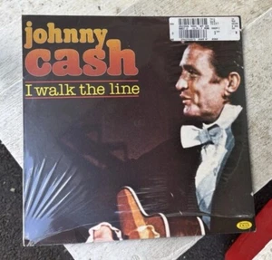 Johnny Cash I Walk the Line SEALED Record LP Vinyl 1982 SAAR Made Italy Vintage - Picture 1 of 19