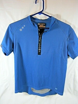 Camisa/camiseta de ciclismo para mujer azul perla Izumi manga corta talla mediana activa Foto 1 de 4