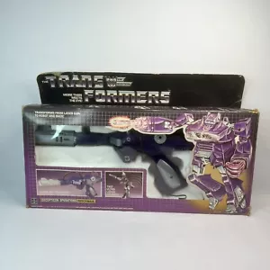 Shockwave 1984 Vintage G1 Transformers 100% Complete Original W/Box & Inserts - Picture 1 of 24