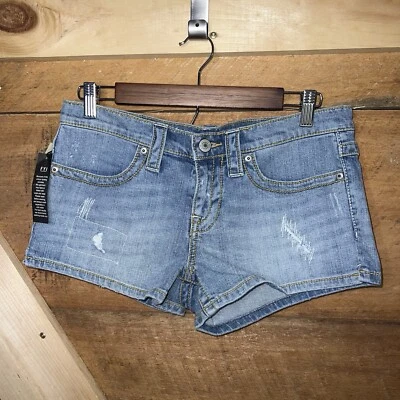 Rare NWT Victoria Secret Low Rise Flap Women’s 6 Denim Jean Shorts London Jeans - Image 1 of 4
