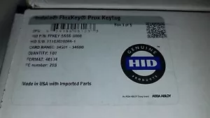10x FPKEY-SSSS-0000 Indala portachiavi standard 26 bit formato: 40134 - Foto 1 di 1