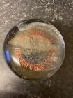 antique advertising paperweight - geo smith & co london