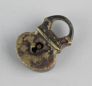 Antique lock Collectible Imperial 19c Bronze Castle Vintage Russian Empire - Picture 1 of 4