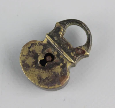 Cerradura Antigua Coleccionable Castillo Imperial 19c Bronce Vintage Imperio Ruso Foto 1 de 4