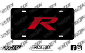 Placa de matrícula de tocador Honda Civic Modern R FK8 FL5 Civic tipo R - Imagen 1 de 1