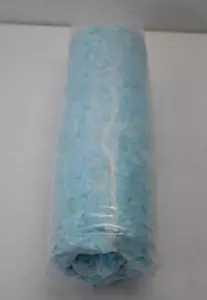 Shredded Memory Foam Filling 5lbs Pack Bean Bag Pillow Filler Blue Particles - Picture 1 of 4