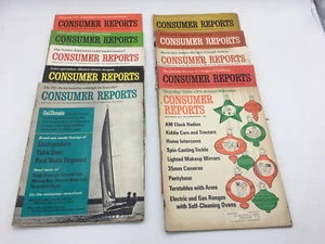 Lot of 10 - Vintage Consumer Reports Magazine 1970 - Picture 1 of 5