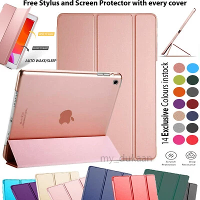 For Apple iPad 5th Generation (2017) Smart Pu Leather Magnetic Case Cover - Image 1 of 4