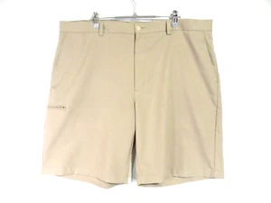 Grand Slam Performance Chino Shorts Men's Measures 42 Waist Flat Front Mid Rise - Picture 1 of 5