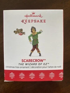 Hallmark 2017 The Wizard of Oz Scarecrow Miniatur Ornament - Bild 1 von 4