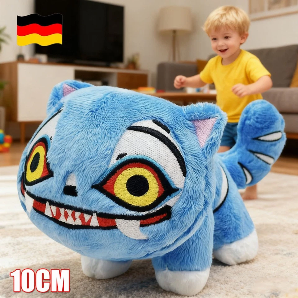 KEINE MARKE, INOFFIZIELLES PRODUKT Kpop Demon Hunters Derpy Tiger Plush Doll Stuffed Deco Toy Kids Birthday Gifts*