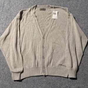 Vintage Portland Sweater Co Jantzen Sweater Mens L Knit Cardigan USA 80s NWT New - Picture 1 of 7