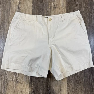 Ralph Lauren Shorts Womens Size 12 White Classic LRL Lauren Jeans Co Preppy  - Image 1 of 4