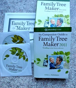Family tree maker 11, installation disk with Companion Guide & Quick start Guide - Picture 1 of 1