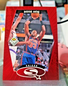 1998-99 UD Choice Starquest Red SQ18 Patrick Ewing NBA New York Knicks HOF - Picture 1 of 2