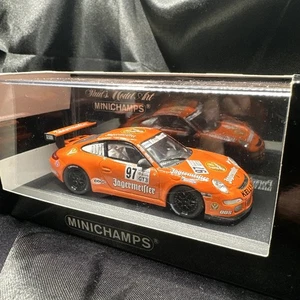 PAUL'S MODEL ART / MINICHAMPS - JÄGERMEISTER PORSCHE 911 GT3 CUP SEBRING 1/43 - Bild 1 von 5