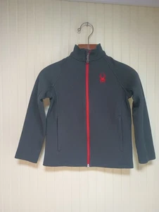 Spyder Jacket Youth Small Full Zip Kids Outdoor Winter Fleece S 7-8 - Picture 1 of 17
