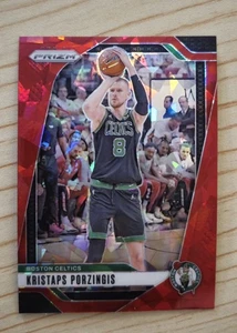 2024-25 Prizm Kristaps Porzingis Red Ice #114 Factory Damage *SEE PHOTOS* - Bild 1 von 6