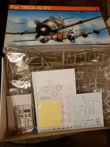 Eduard 1/48 Fw 190A-8/R2 w/Mask, PE Detail 8175 INNER SEALED - Picture 1 of 2