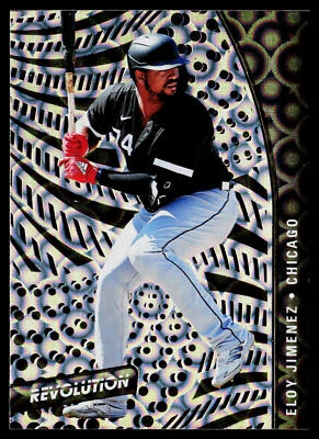 2021 Panini Chronicles #98 Eloy Jimenez Revolution Groove - Image 1 of 2