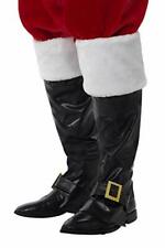 Smiffys 21419 Unisex Santa Boot Cover One Size