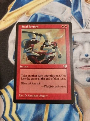 Final Fortune MTG Mirage Rare Red Instant Near-Mint x1 GG2 - Image 1 of 4