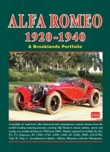 Alfa Romeo Alfretta Kegresse 1920-1940 Handbuch Portfolio Straßentests Spider G1 P2 - Bild 1 von 5