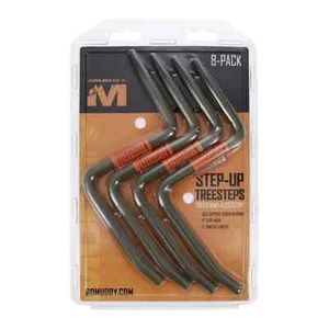 Muddy Step-Up Tree Steps | Durable Hunting Steps, 8-Pack,Clamshell - Picture 1 of 8