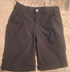 Sonoma Flexwear Tech Shorts Black Youth Boys Size 12 Regular Zip  - Picture 1 of 18