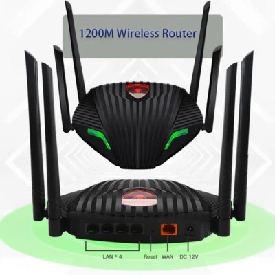 Wireless Router wifi Gigabit WiFi Amplifier 1200M  wireless signal repeater 5G - Image 1 of 4